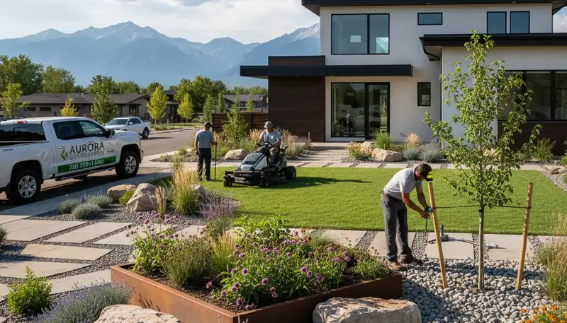 Landscaping services in Littleton, CO for residential and commercial outdoor spaces