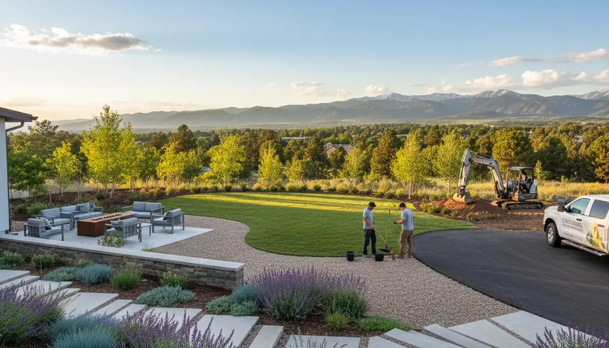 Landscaping services in Littleton, CO for lawn care, garden maintenance, and outdoor property improvement