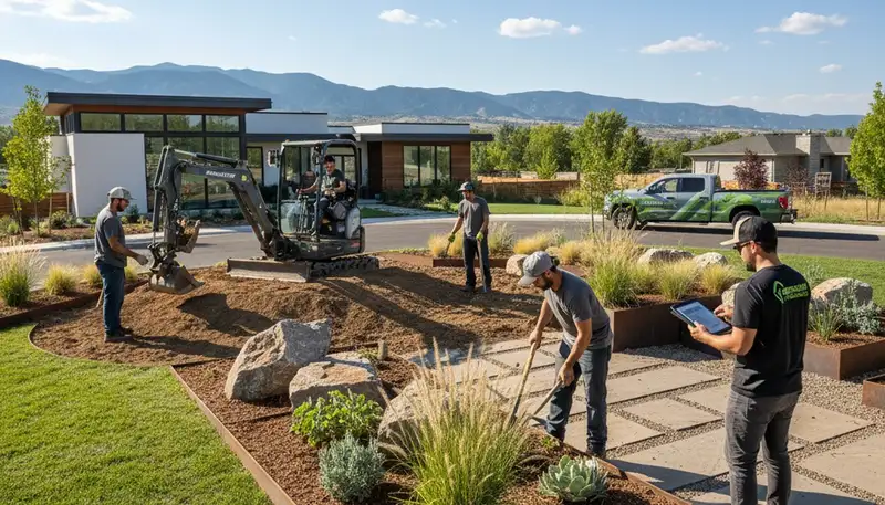 Landscaping services in Littleton, CO for residential and commercial properties