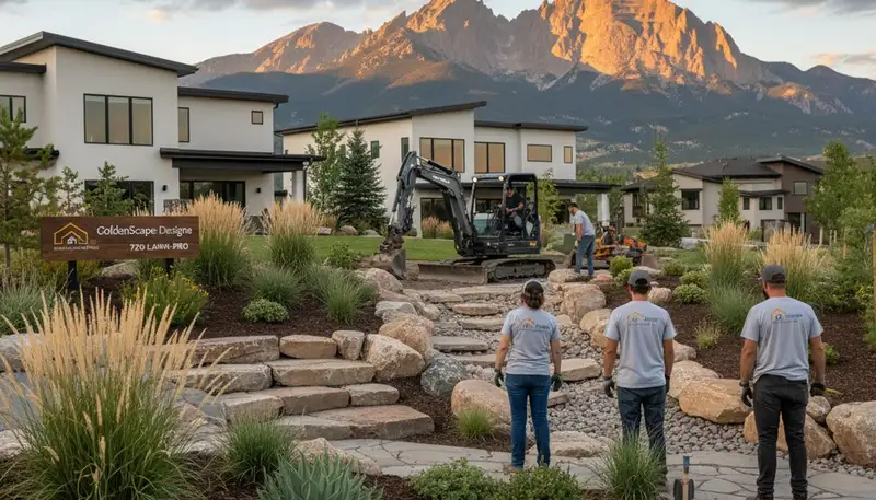 Landscaping services in Littleton, CO for residential yard design and maintenance