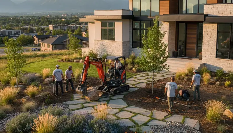 Landscaping services in Littleton, CO for residential and commercial properties