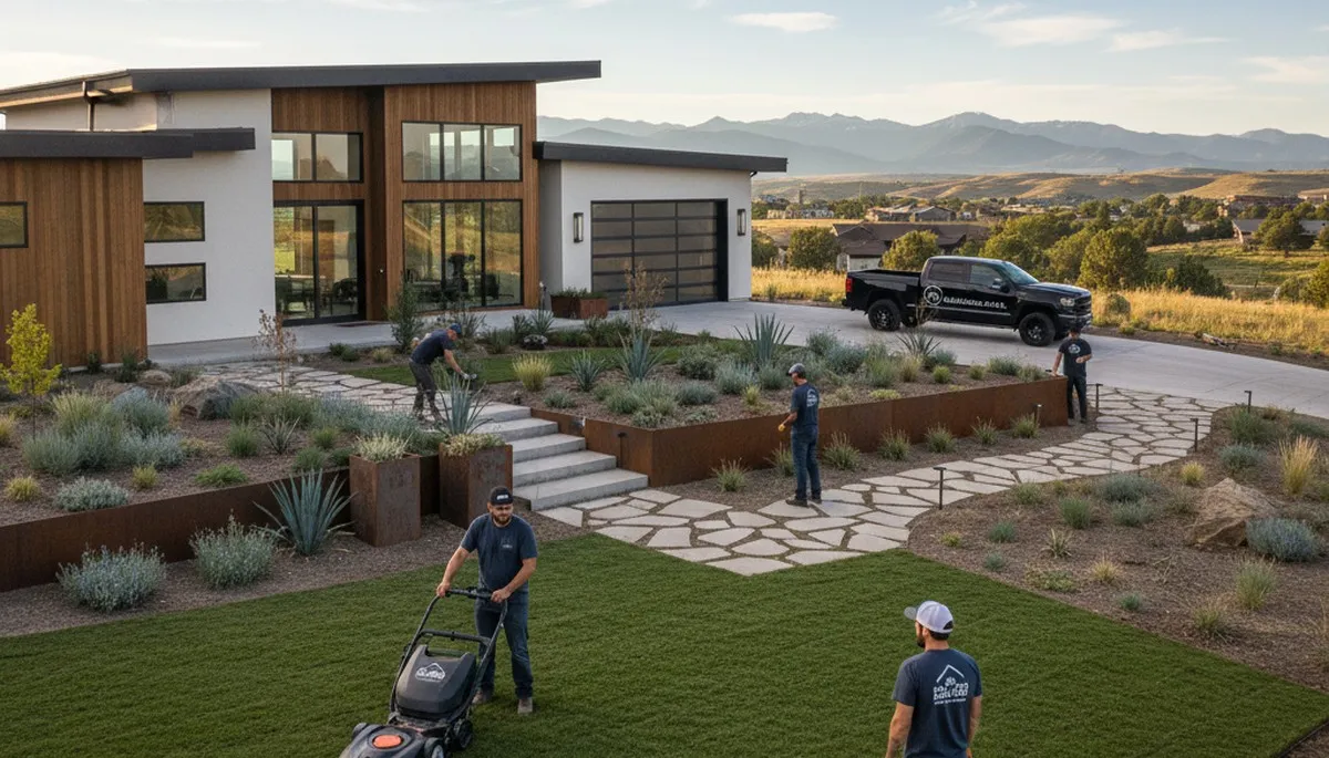 Littleton, CO landscaping service for residential yard design and maintenance