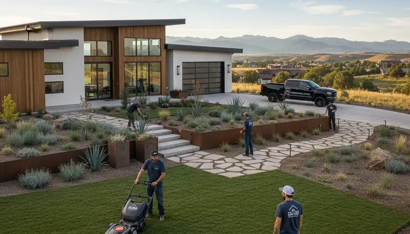 Littleton, CO landscaping service for residential yard design and maintenance