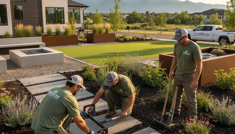 Landscaping services in Littleton, CO for lawns, gardens, and outdoor property maintenance