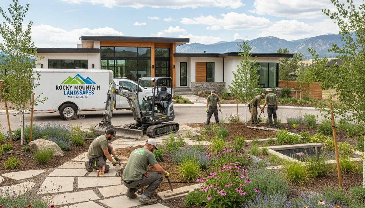 Landscaping services in Littleton, CO for residential yards and commercial properties