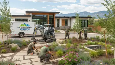 Landscaping services in Littleton, CO for residential yards and commercial properties