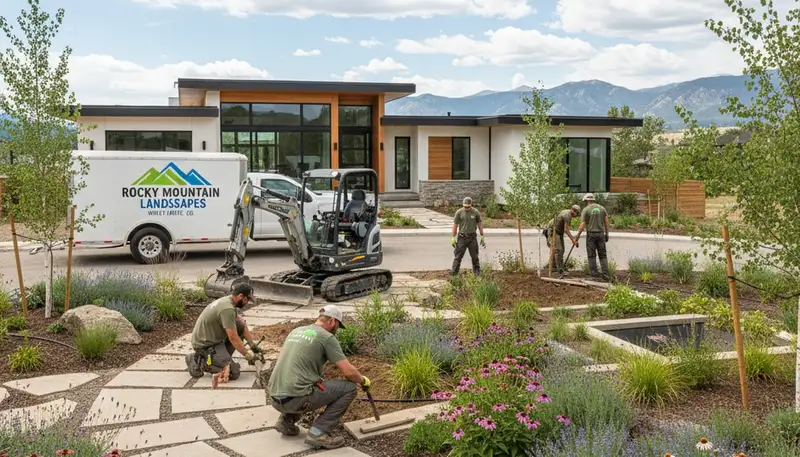 Landscaping services in Littleton, CO for residential yards and commercial properties