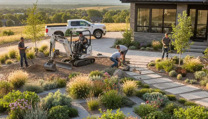 Professional landscaping services in Littleton, CO for residential and commercial properties