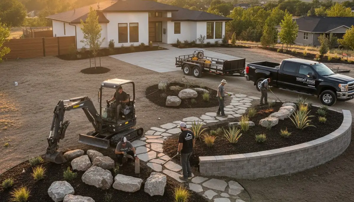 Littleton, CO landscaping service for residential yard maintenance and landscape design